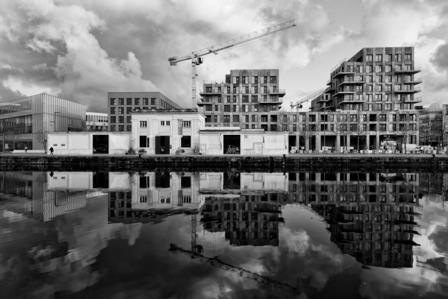 Chantier sur la Presqu&rsquo;île (couleur et Noir et&nbsp;Blanc)